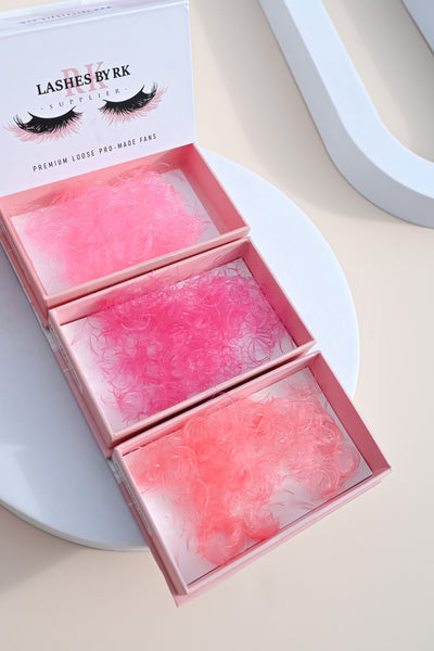 Design Your Own SIZE | Mixed Tray of Promade Coloured Lashes