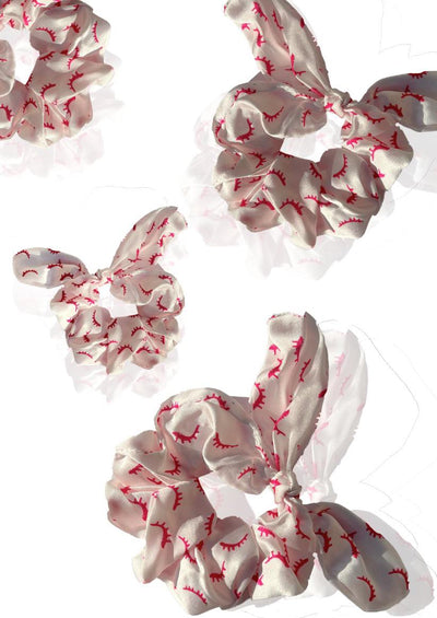 Lash Scrunchie with Zip Pocket