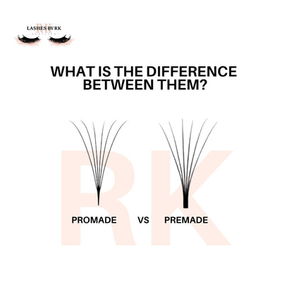 What’s the difference between premade and promade fans​?