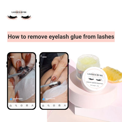 viết meta des cho How To Remove Eyelash Glue From Lashes