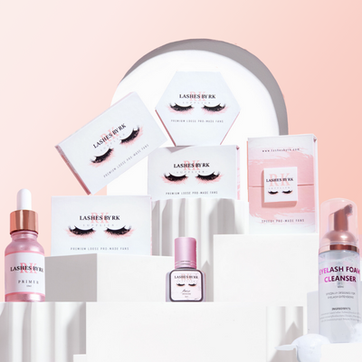 Lash extension kits and bundles