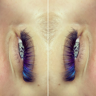 Yellow Pro-made coloured fans 6D