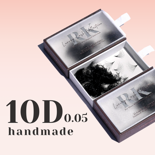10D | Handmade Russian Volume 500 Fans/Tray