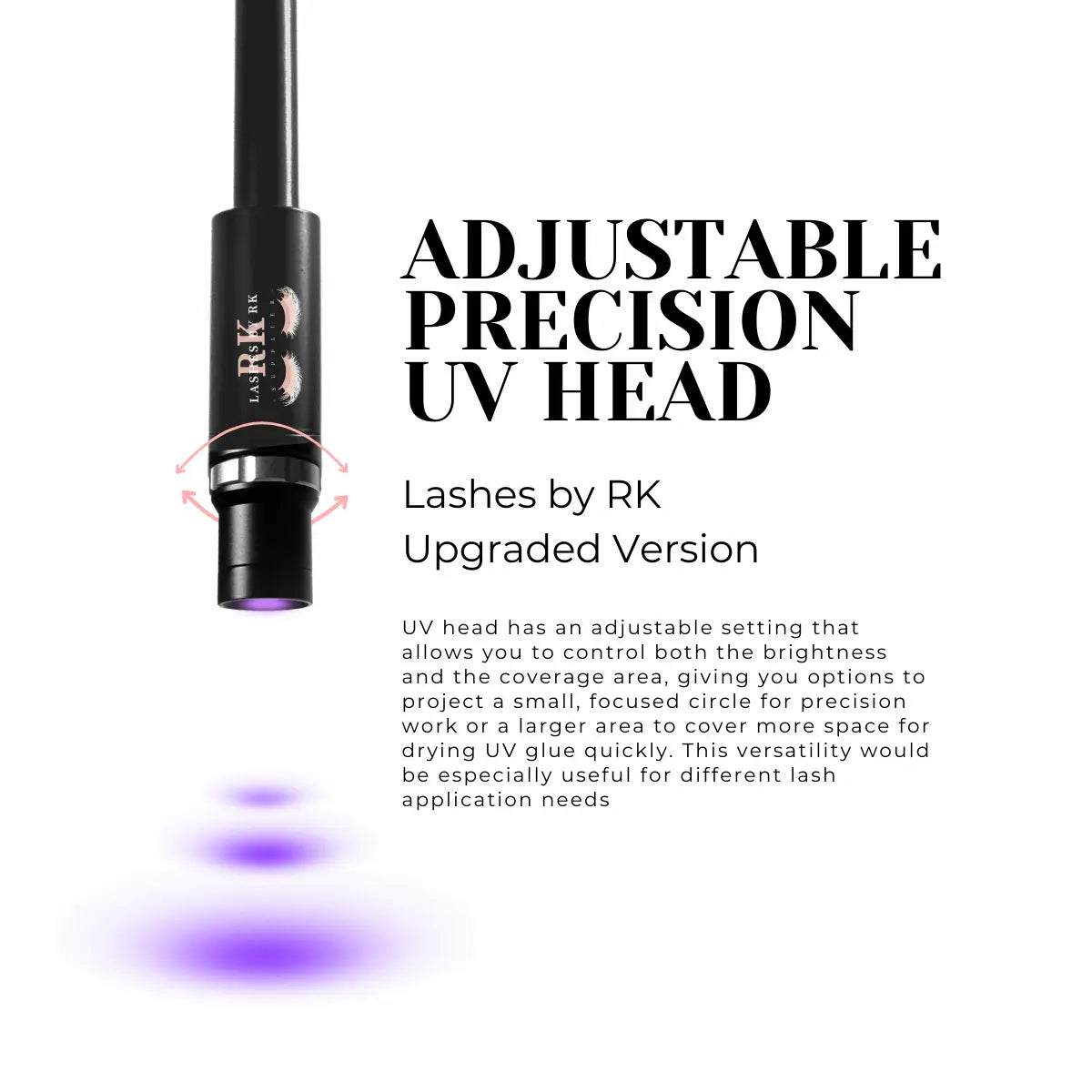 Upgraded UV Lash Light