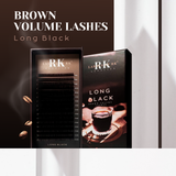 Premium Brown Silk Volume Lashes