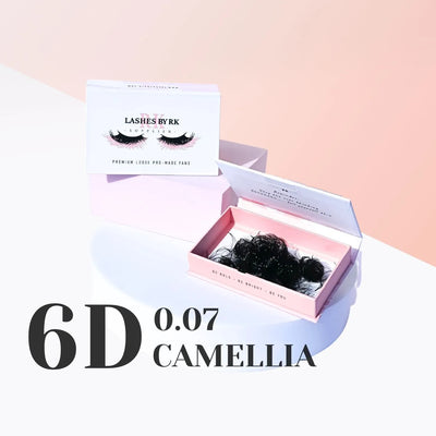 6D | Camellia Pro-made Loose Fans