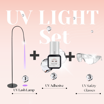 UV Lash Lamp System Set