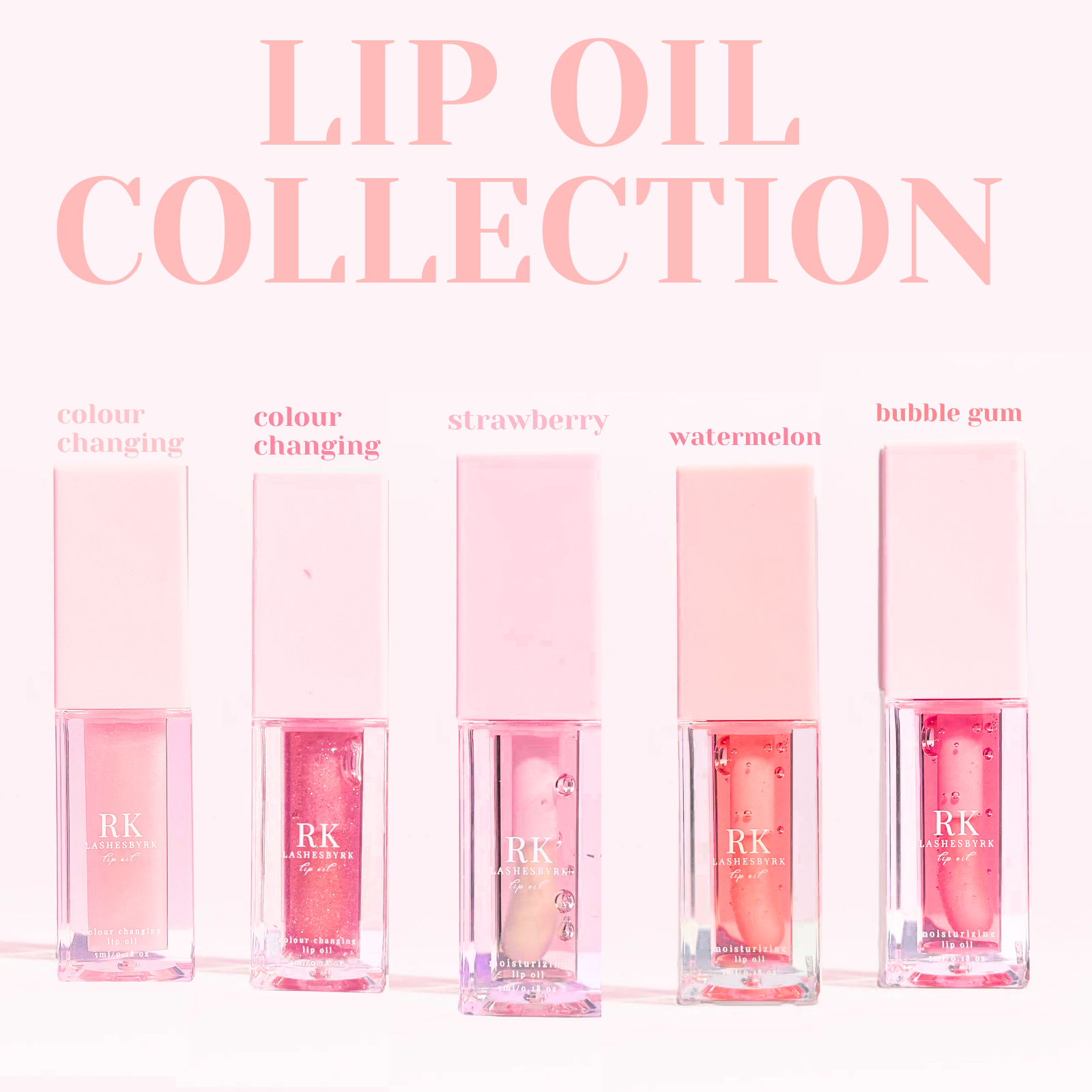 Color Changing & Moisturizing Lip Oil