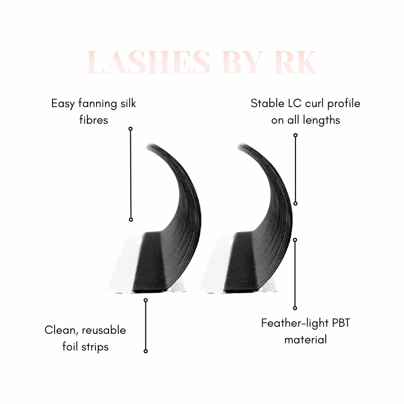 LC Curl Volume Lash Tray