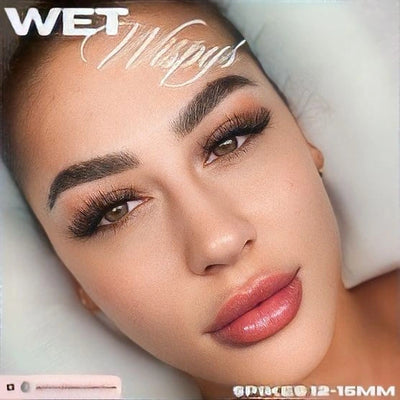 Wispy/ Spikes Lashes - After Swim Wet Effect