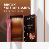 Premium Brown Silk Volume Lashes