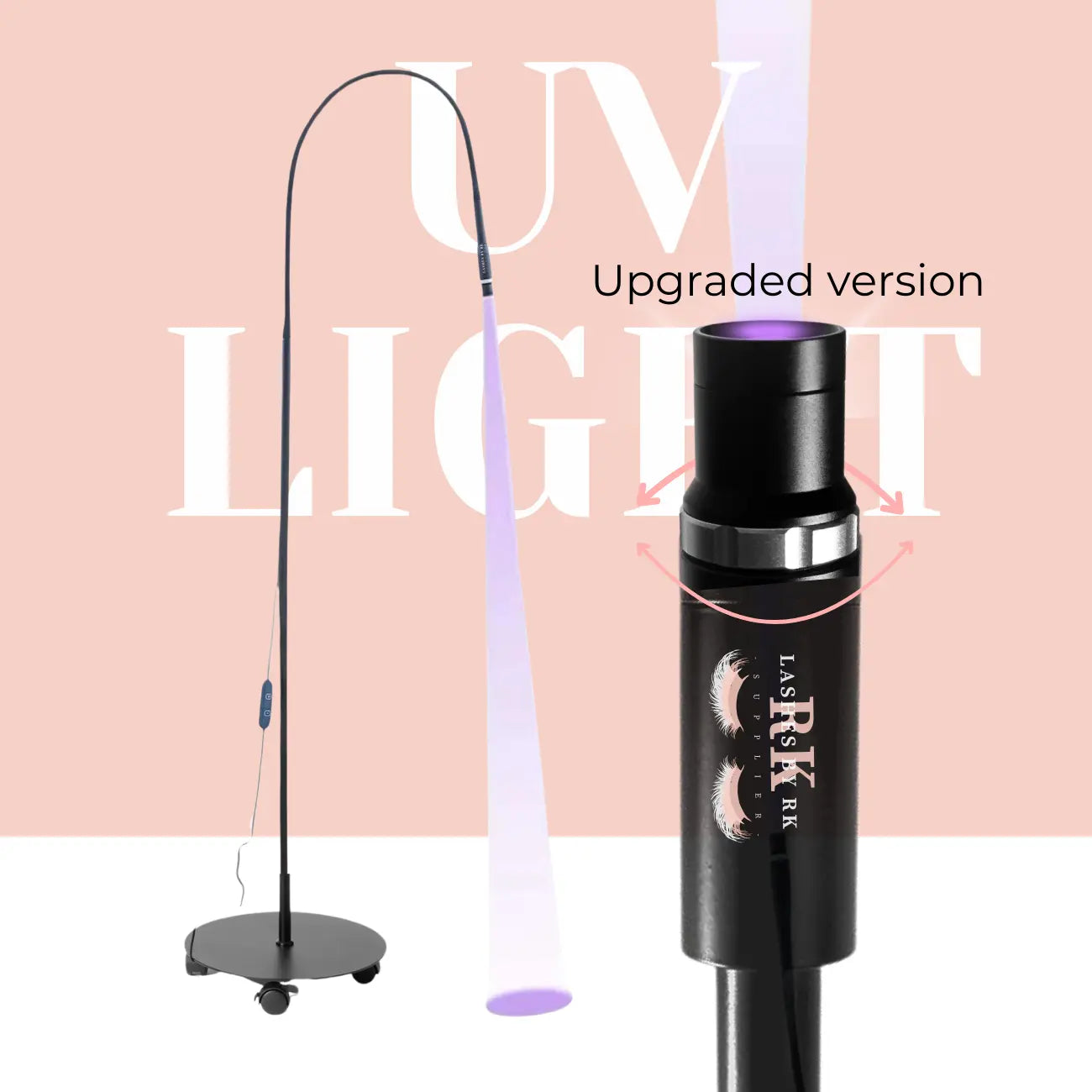 Upgraded UV Lash Light