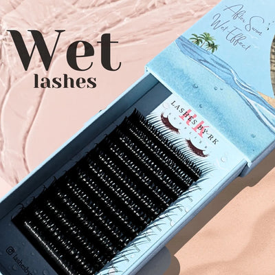 Wispy/ Spikes Lashes - After Swim Wet Effect