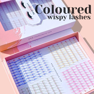 Coloured Lash Spikes For Wispy Volume