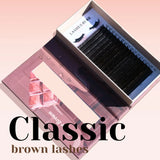Classic Brown Lashes