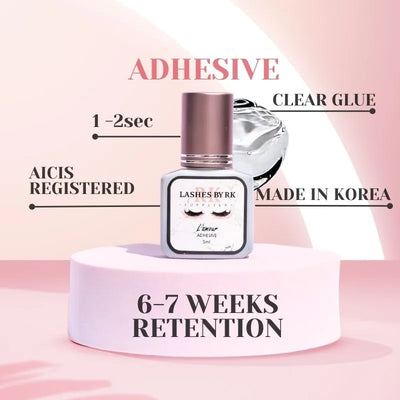 Clear L'amour High Humidity Adhesive 1sec | Eyelash Extension Glue