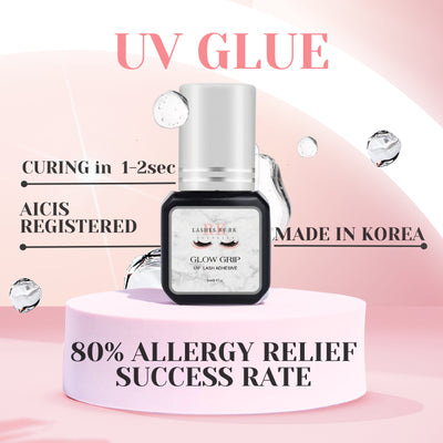 Glow Grip UV Lash Adhesive | Eyelash Extension Glue