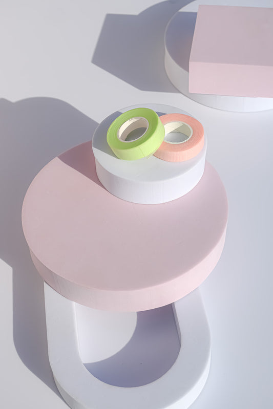 Lash Tape for Eyelash Extension | Green/ Pink Tapes