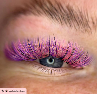 Single Size Pro-made Coloured Fans | 100 fans