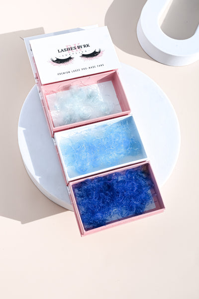 Design Your Own SIZE | Mixed Tray of Promade Coloured Lashes