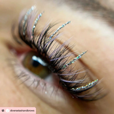 Tinsel Coloured Lashes