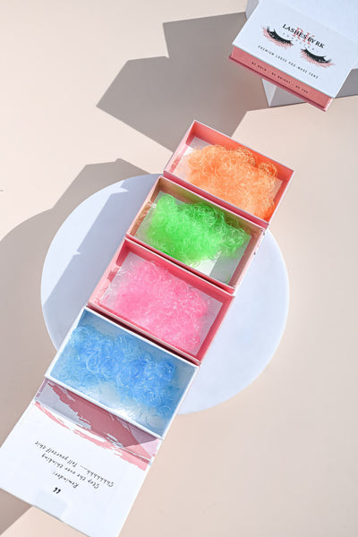 Design Your Own SIZE | Mixed Tray of Promade Coloured Lashes