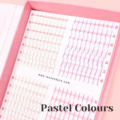 Coloured Lash Spikes For Wispy Volume