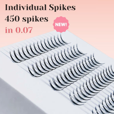 Speedy/Rapid Individual Lash Spikes for Wispy Volume