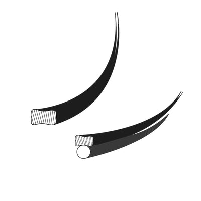 Classic Cashmere Flat Lashes- Mixed Lenghts